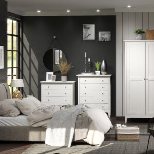 Como White Furniture Range